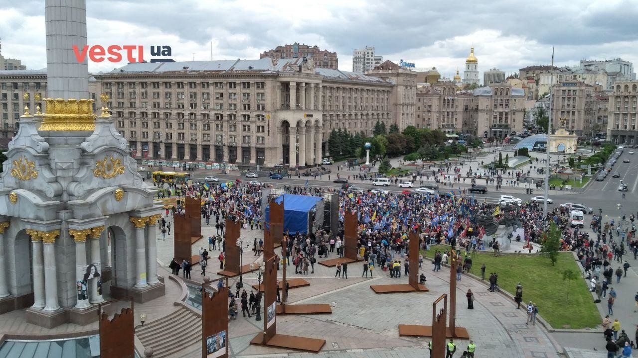 Сегодняшние акции в Киеве прошли без нарушений