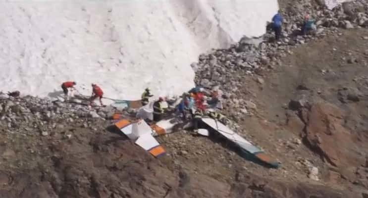 В швейцарских Альпах разбился самолет, четверо погибших