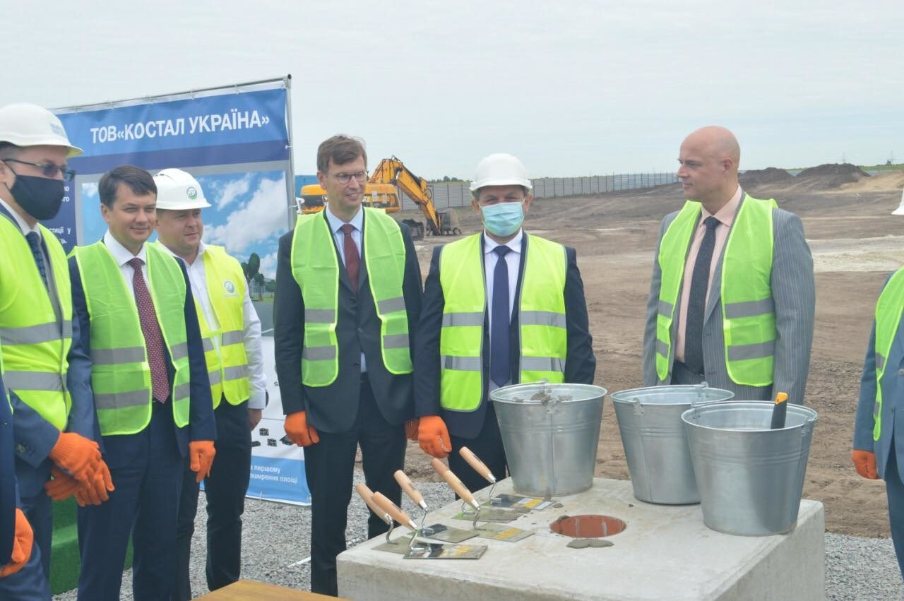 Под Киевом началось строительство нового завода