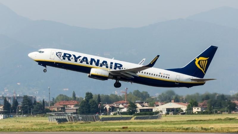 Ryanair запустить 16 нових рейсів з України в Італію