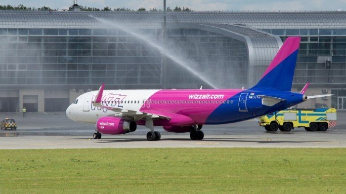 Wizz Air відкриває 14 нових авіарейсів з України до Італії