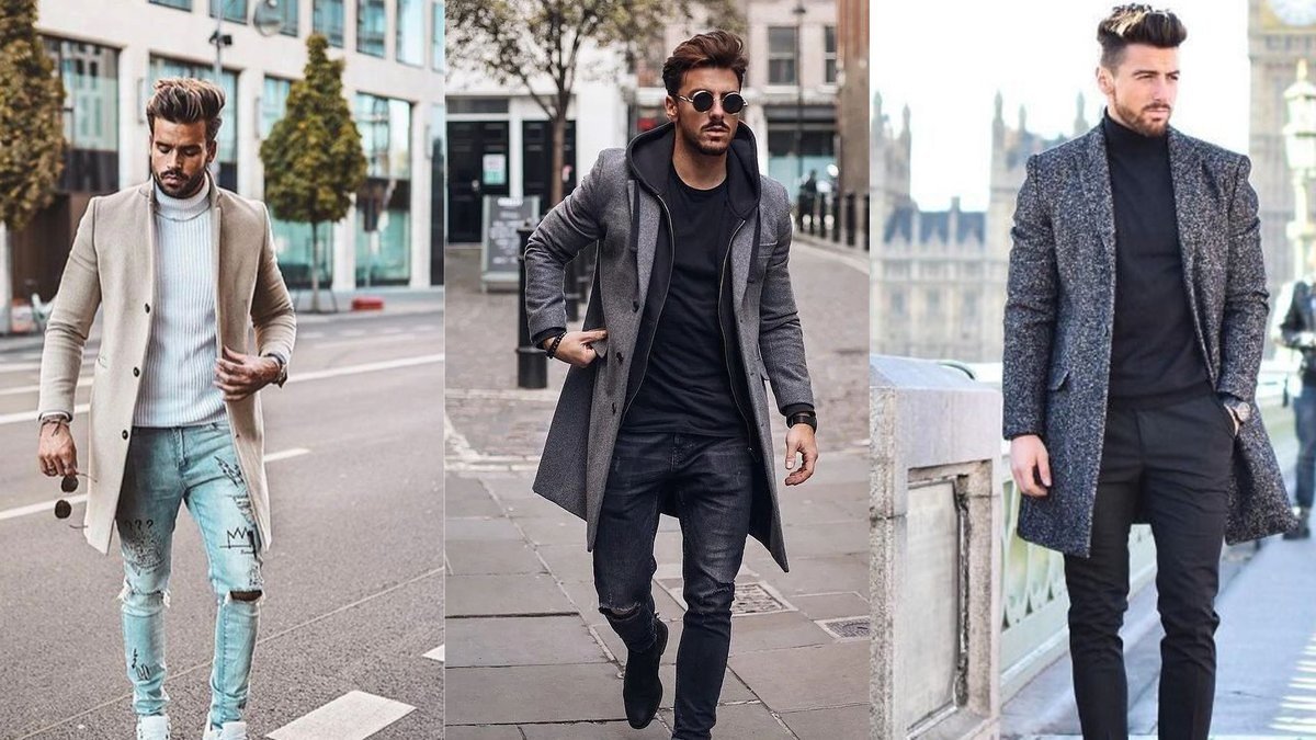 С чем носить мужское пальто: 10 стильных образов