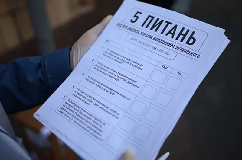 ОБСЕ: "опрос Зеленского" дал "слугам" преимущество