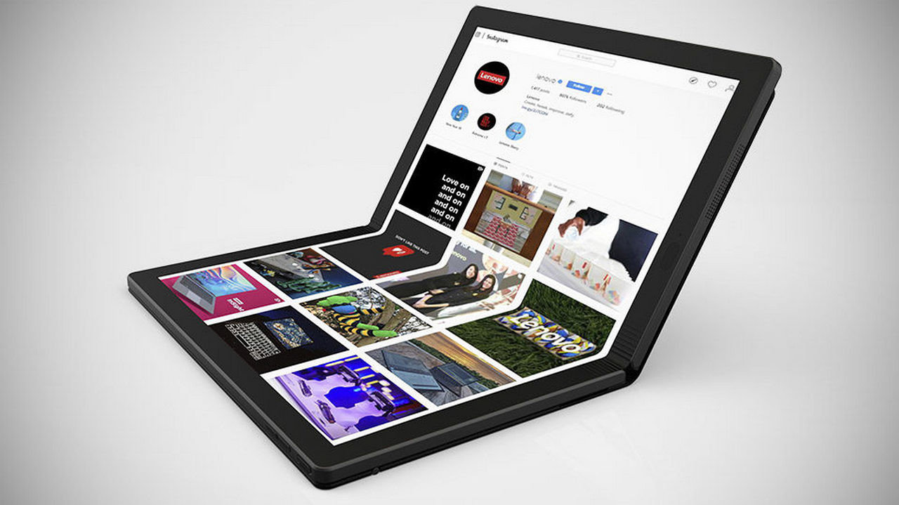 Lenovo ThinkPad X1 Fold - первый в мире гибкий ноутбук