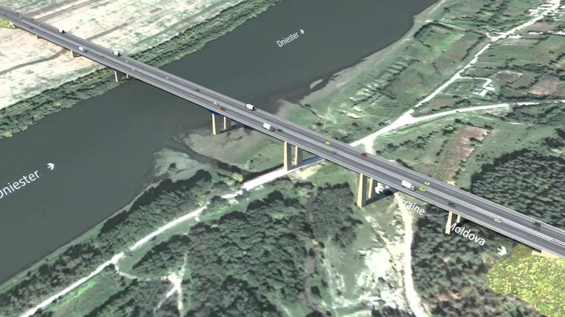 Строительство моста в Молдову профинансирует Украина