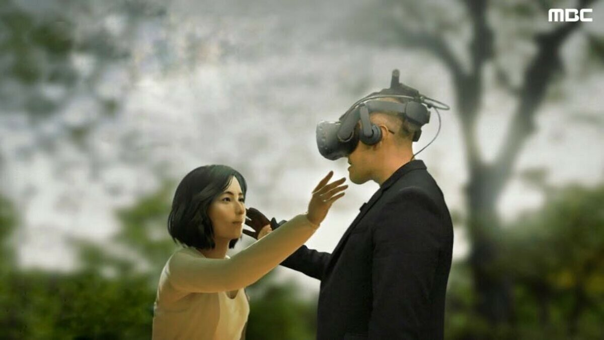 У Південній Кореї чоловік зустрівся з померлою дружиною завдяки VR