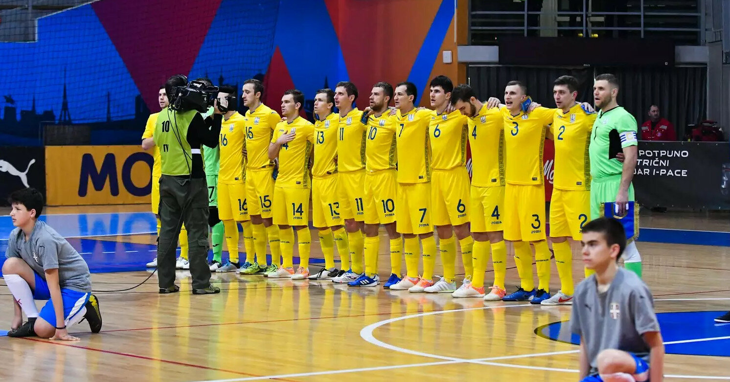 Мини-футбольная сборная Украины вышла на Евро-2022