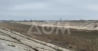 Северо-Крымский канал зарастает травой