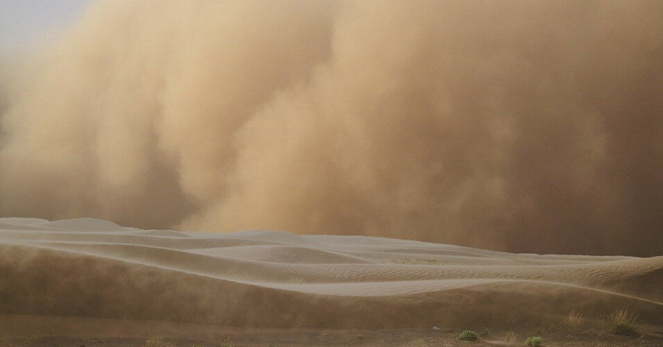 Пылевое облако из Сахары накрывает Европу