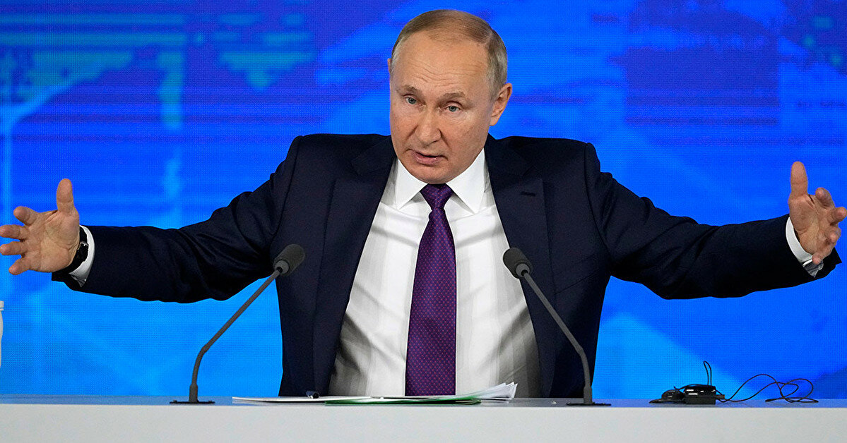 Путин считает, что цены на газ в Европе растут из-за Украины
