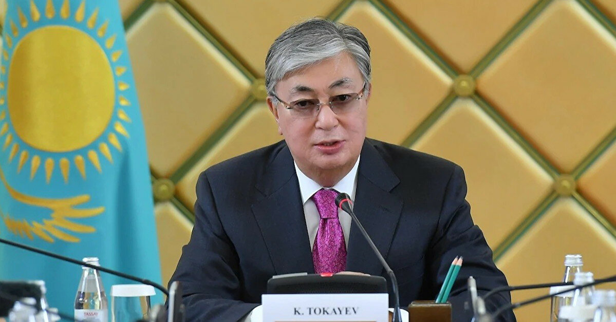 Президент Казахстана Токаев появился на ТВ с обращением