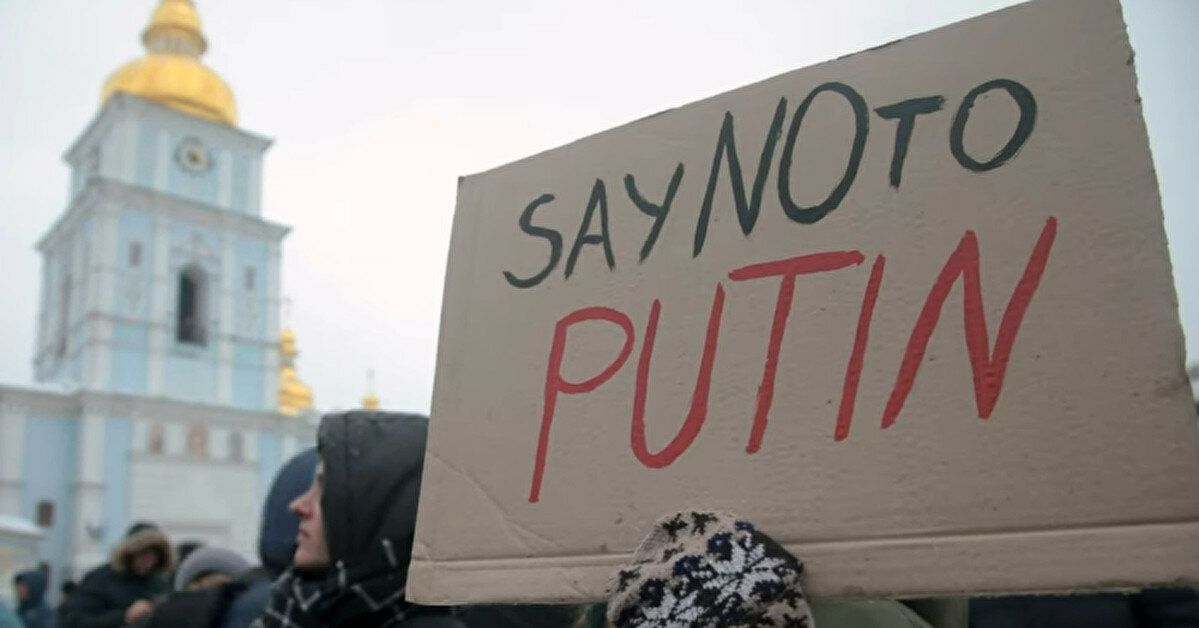 Скажи Путину - нет: в Киеве прошла акция протеста
