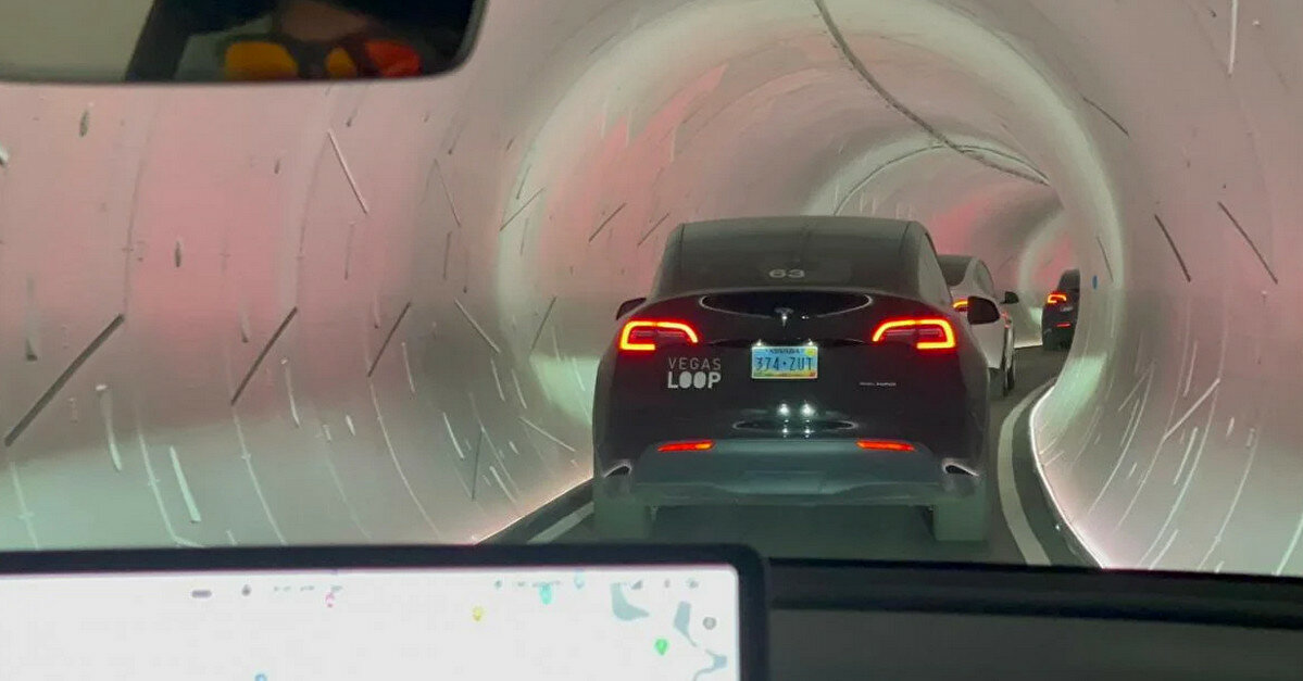 В туннелях Маска для электромобилей случился конфуз