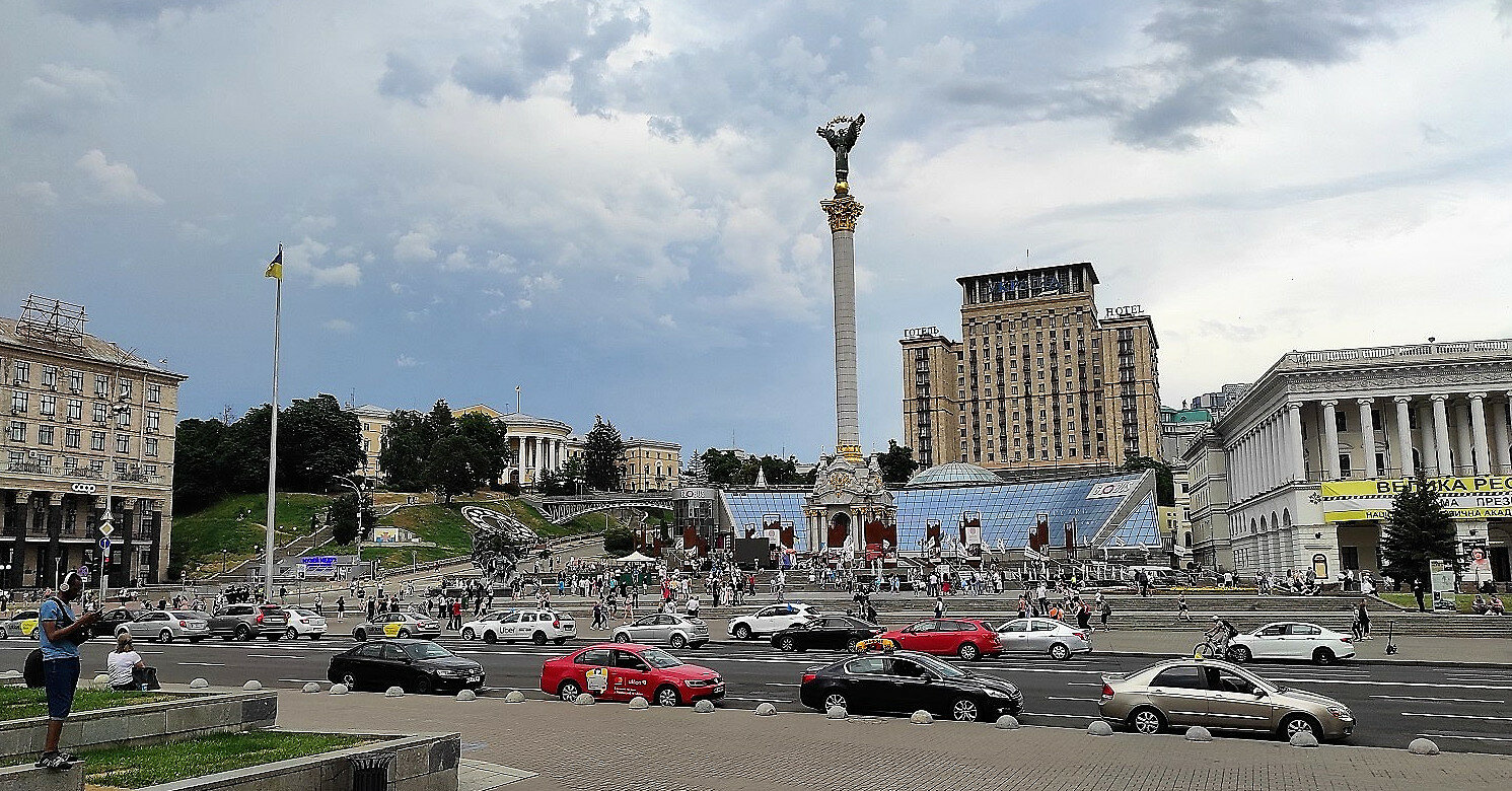 Площадь независимости Киев 2022