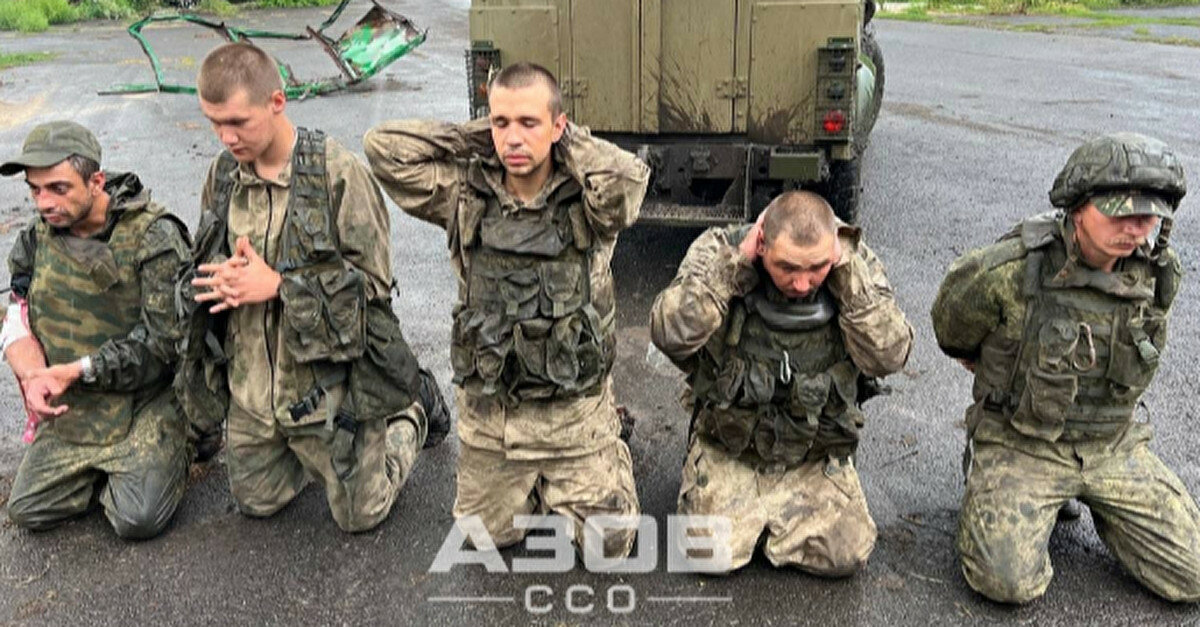 Підрозділ ССО "Азов" узяв у полон п'ять російських окупантів