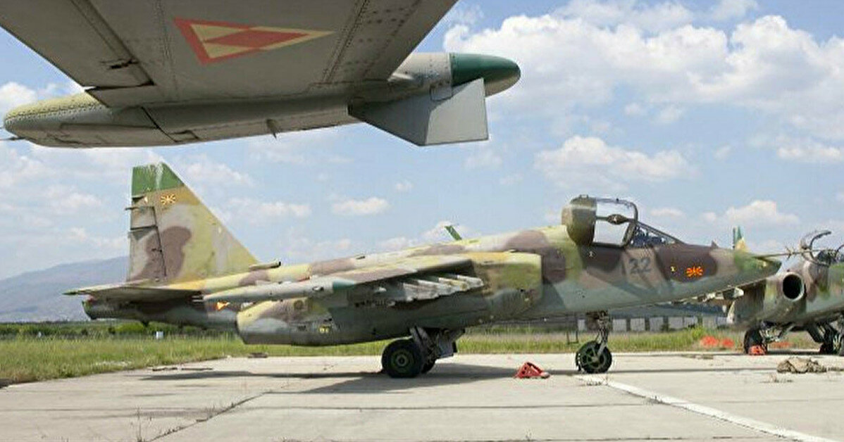 Повітряні сили "не мають інформації" про передачу Північною Македонією Су-25