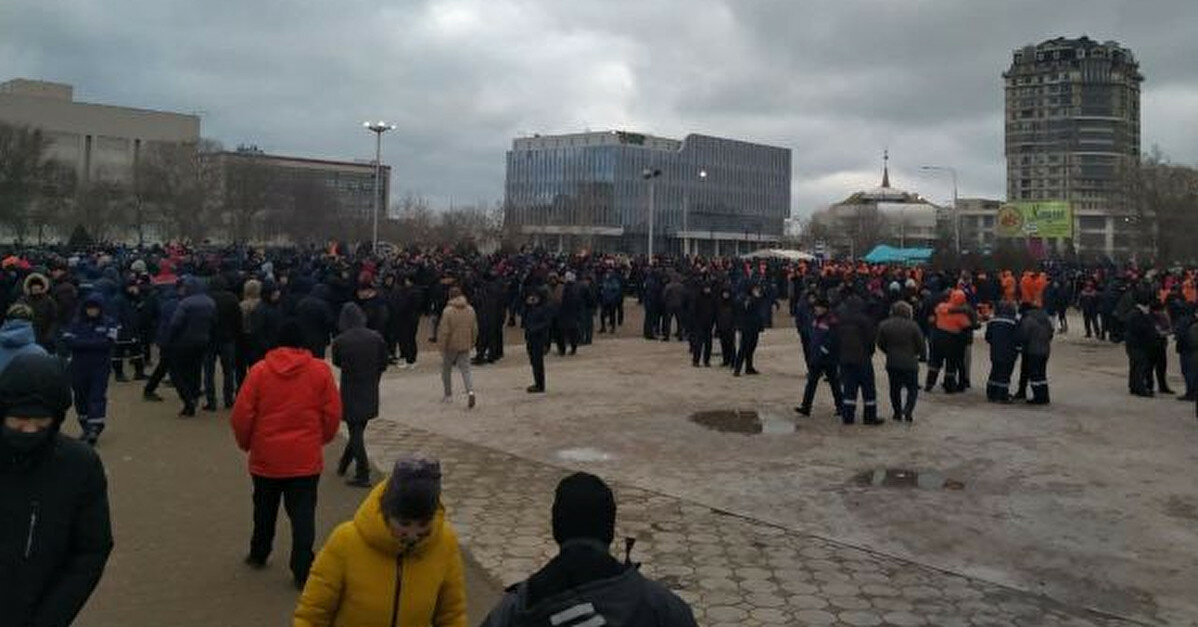 Соцсети: В Астане начались протесты на фоне инаугурации Токаева