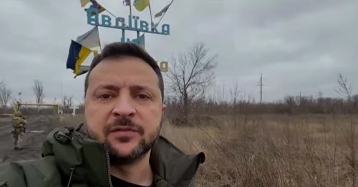 Зеленський опублікував відео зі зруйнованої росіянами Авдіївки