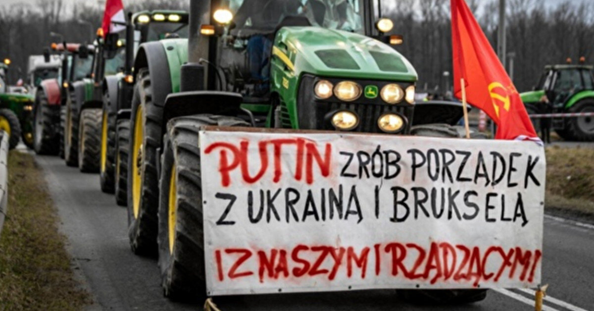 Польські фермери закликали Путіна "навести порядок в Україні": реакція МВС