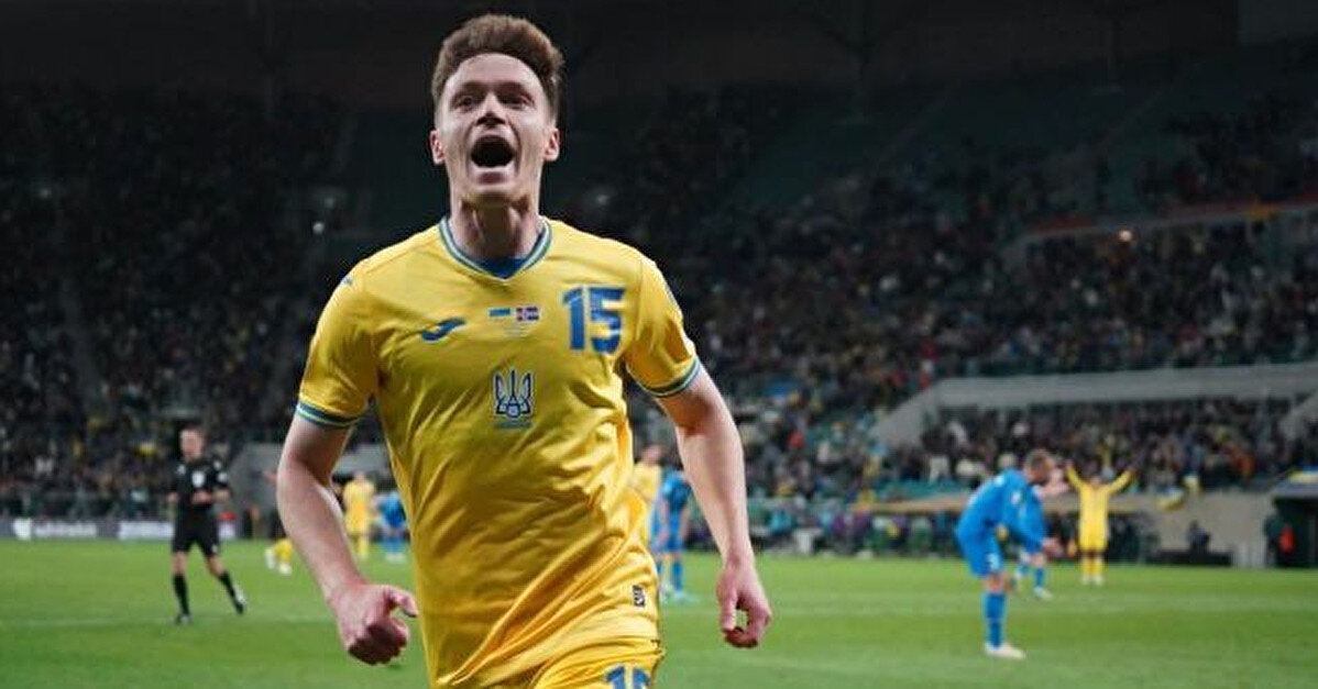 Сборная Украины одержала победу над Исландией в финале отбора к Евро-2024