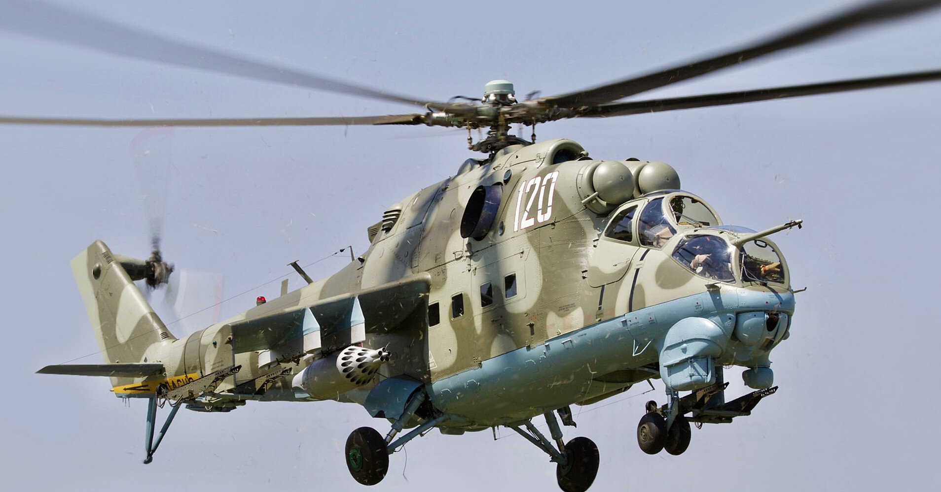 В Абхазии разбился вертолет Ми-24, принадлежащий "Минобороны"