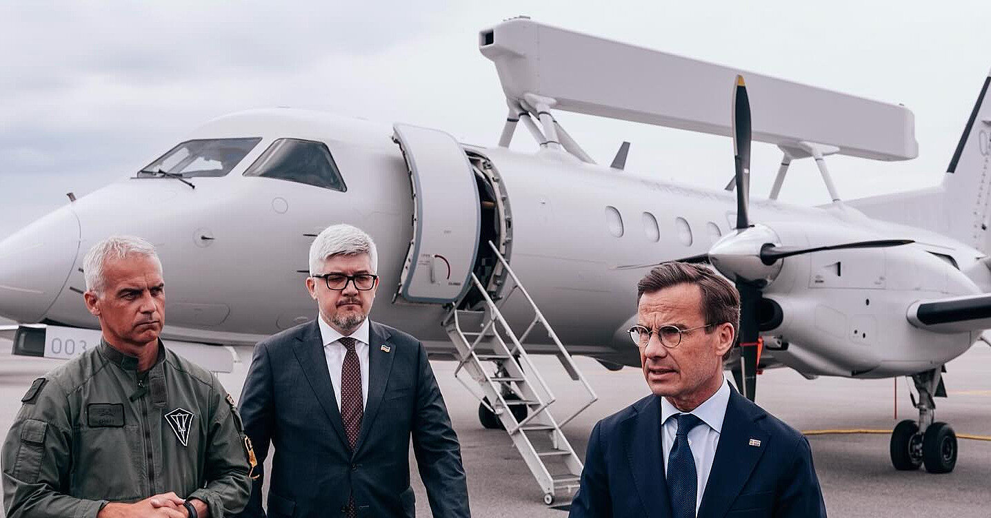 У Швеції уточнили: передадуть Україні два літаки радіолокаційної розвідки