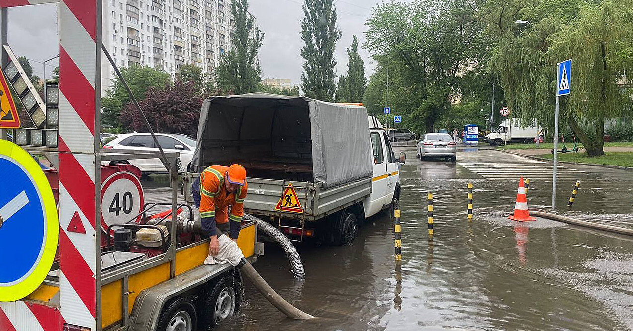 У Києві зафіксували тридцятирічний рекорд опадів