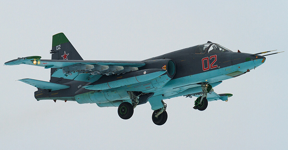 Нацгвардейцы сбили российский Су-25 в Донецкой области