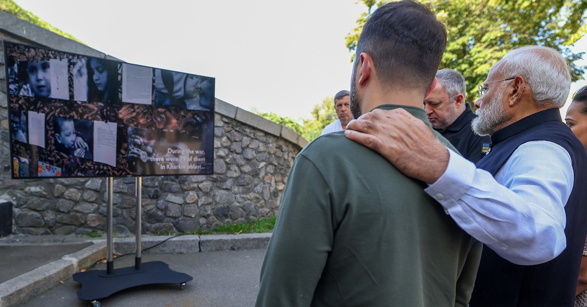 Зеленський зустрівся з прем'єр-міністром Індії Моді